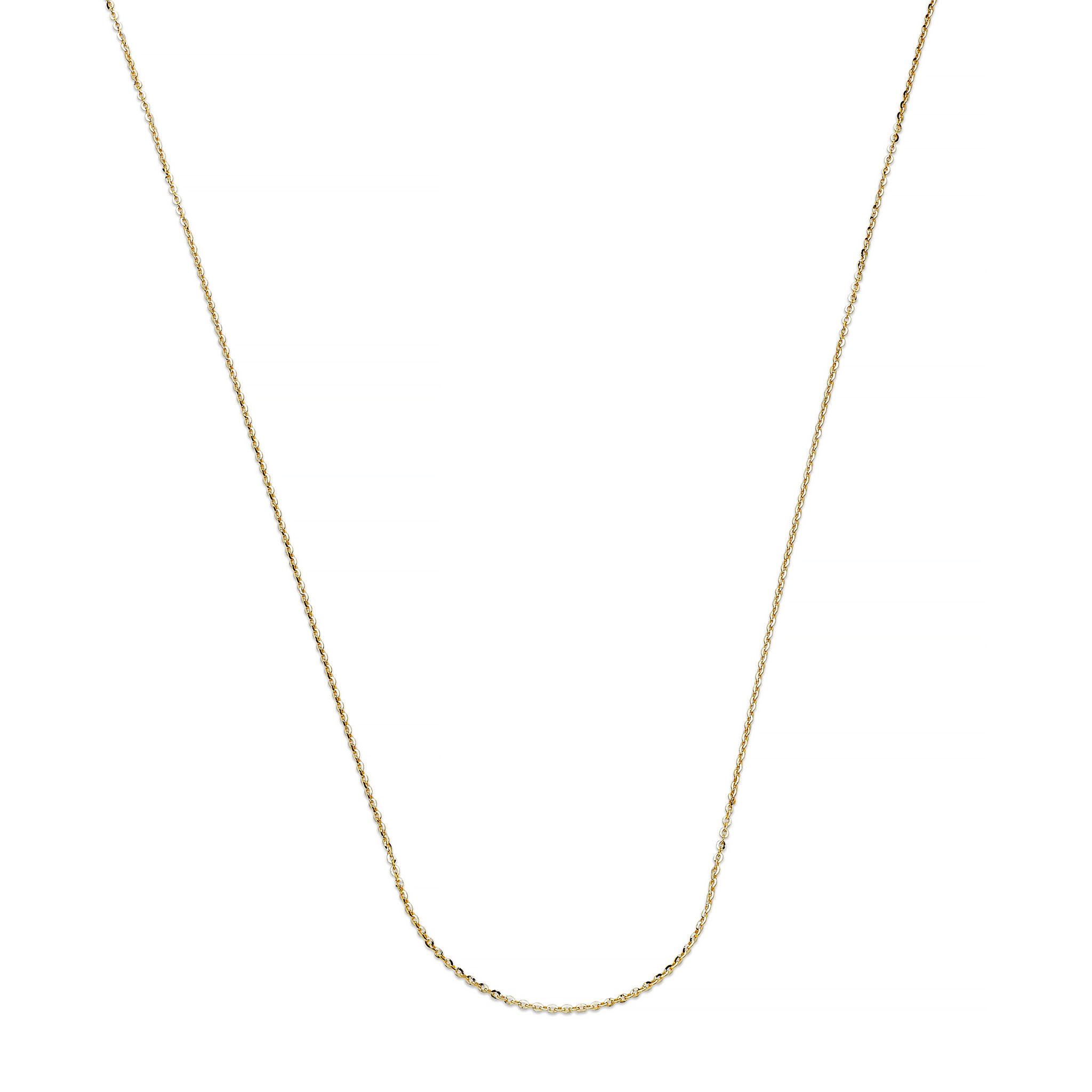 Rolo Chain necklace in 14k Two-tone Gold